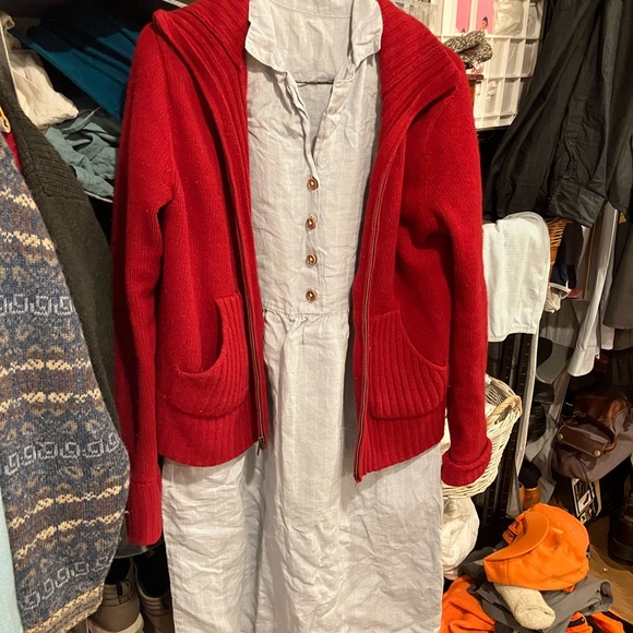 Pyne and Smith light blue linen dress - Picture 2 of 3